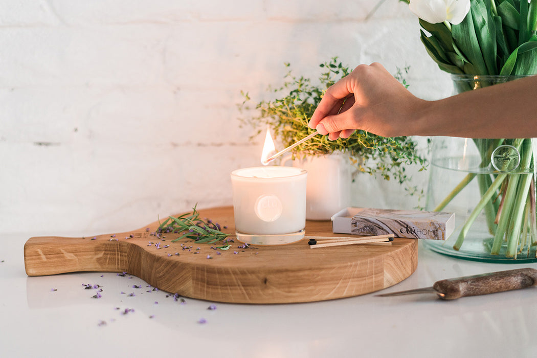 Flower Market, Lavender and Thyme Candle