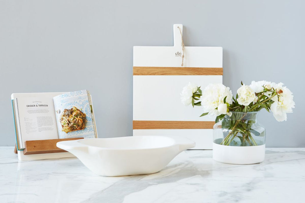 etúHOME White Mod iPad / Cookbook Holder - Featured in Oprah Magazine - 5
