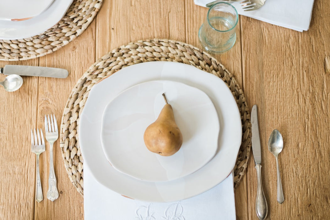 Provence Farm Table, Natural/White