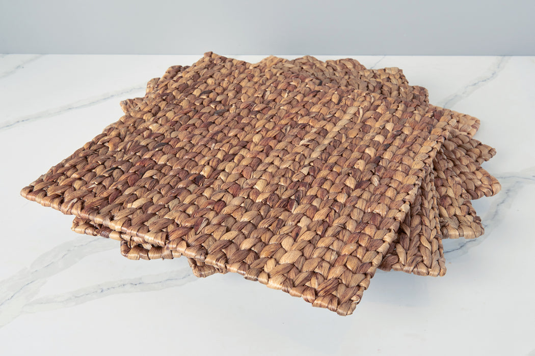 Water Hyacinth Placemat, Square
