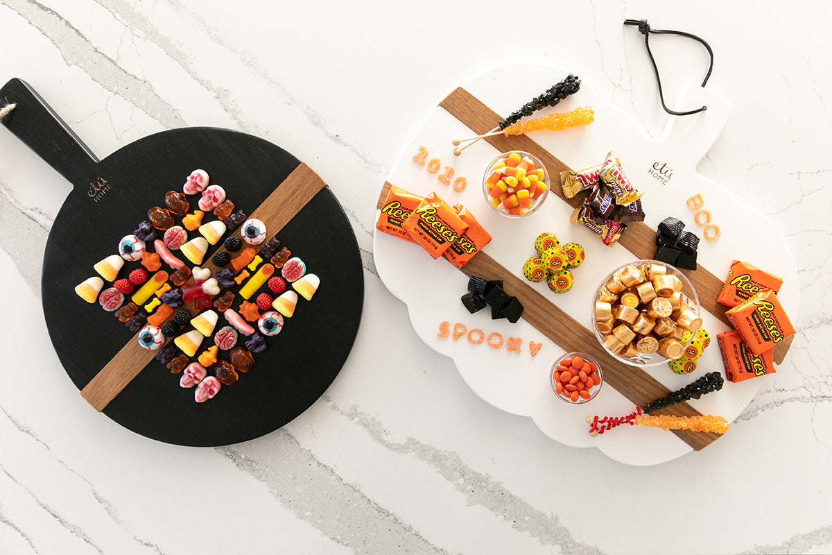 At Home with etuHOME: Halloween Candy Charcuterie