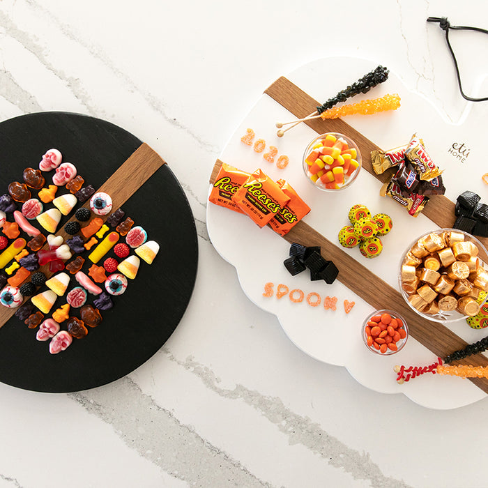 At Home with etuHOME: Halloween Candy Charcuterie