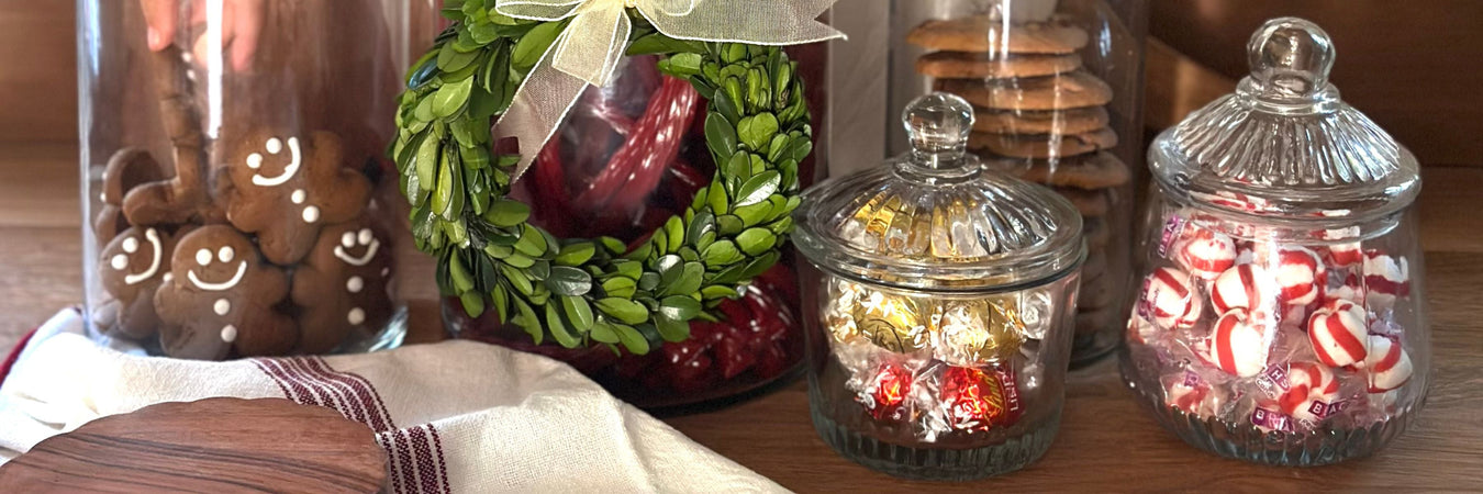 Glass Canisters and Jars