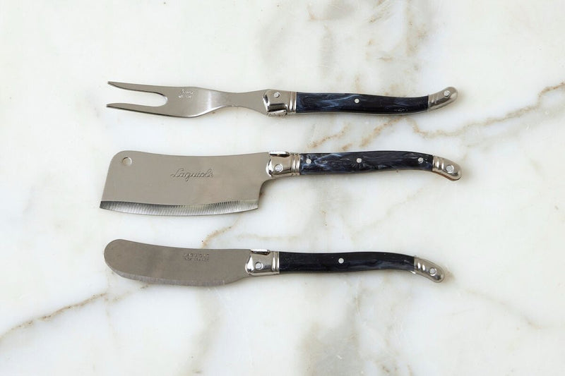 The Original French Laguiole Cheese Spreader, Black