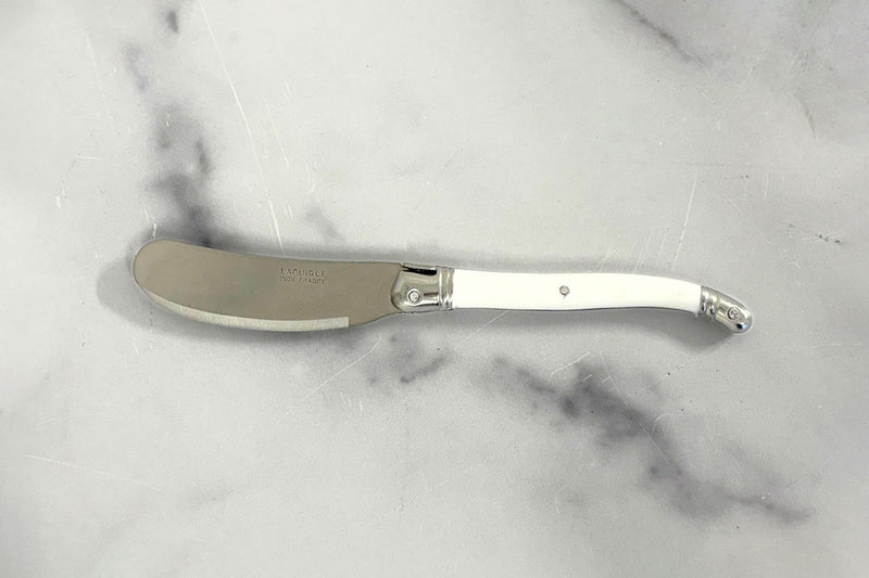 The Original French Laguiole Cheese Spreader, White