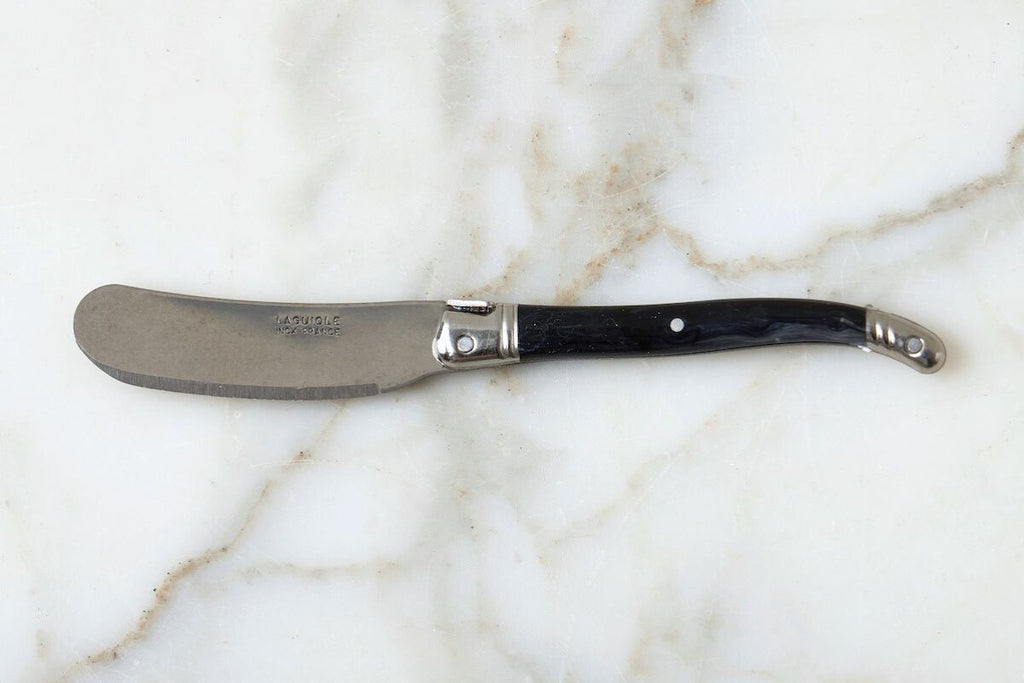 The Original French Laguiole Cheese Spreader, Black