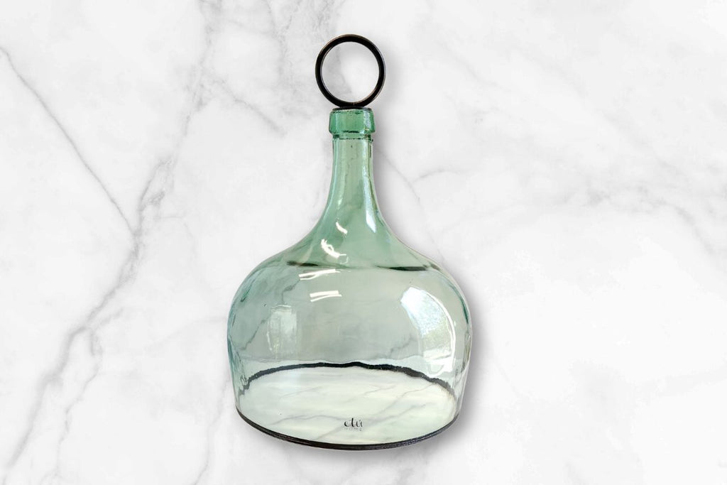 Barcelona Recycled Glass Cloche, Large