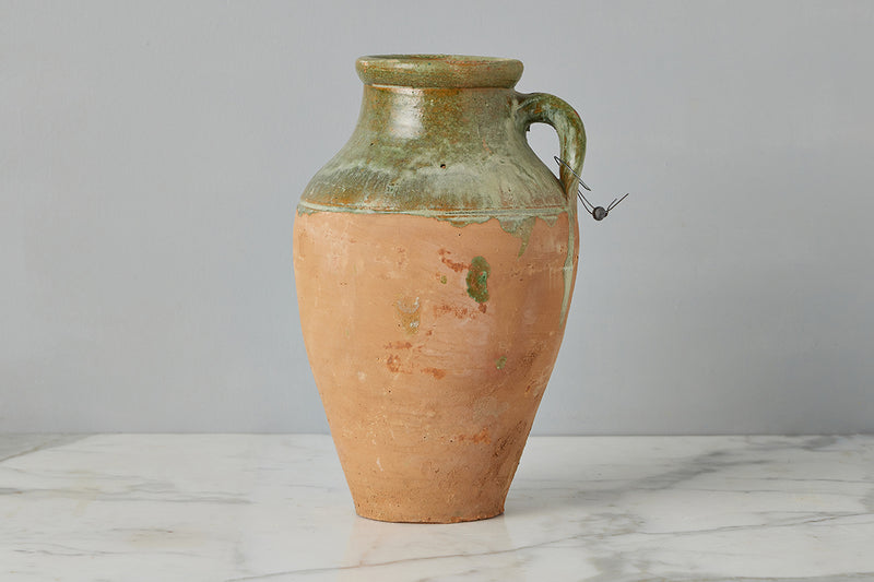 Large Terracotta Amphora, One Handle