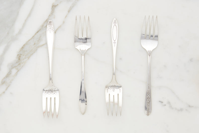 Found Serving Spoon & Fork Set