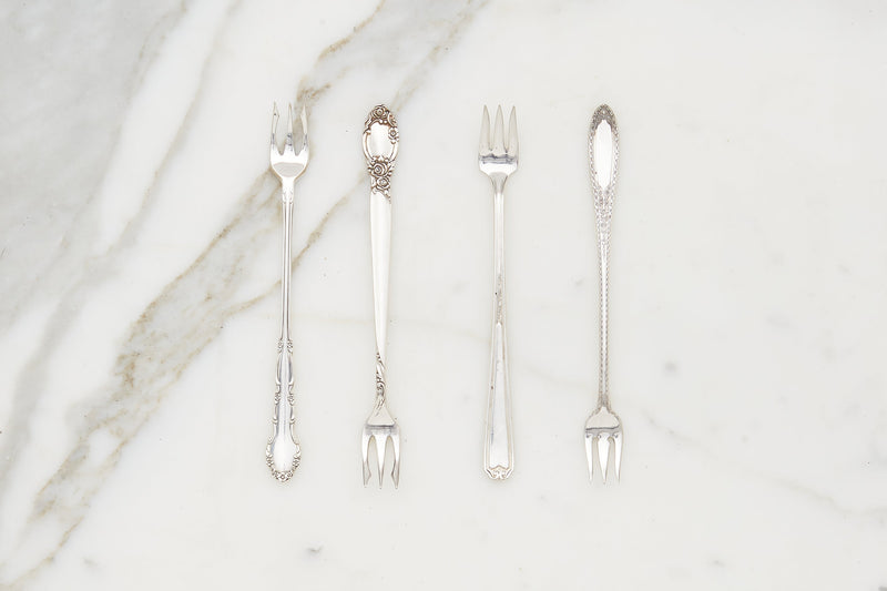 Found Appetizer Fork, set of 4