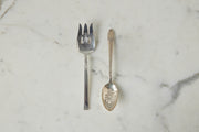 Found Slotted Serving Spoon and Fork Set