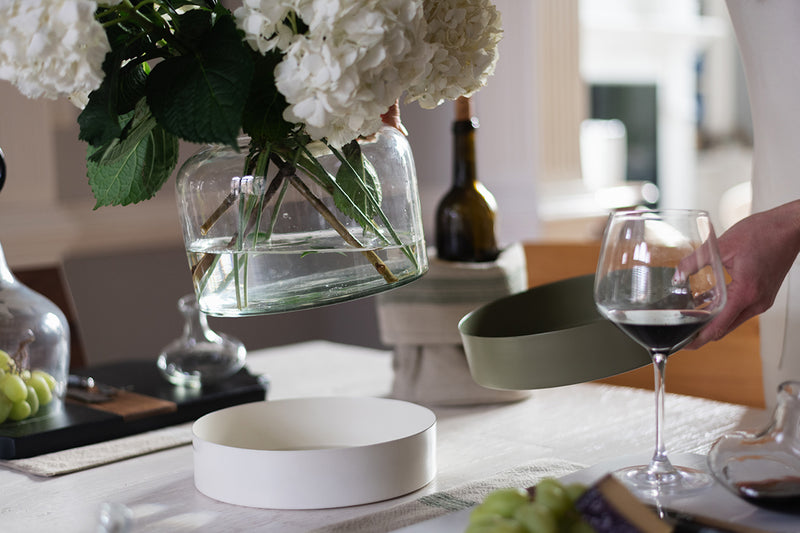 3-in-1 Glass Bloom Vase, Vineyard Color Set