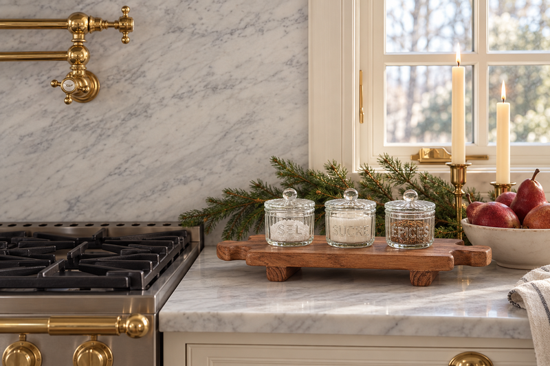 Bistro Glass Spice Cellar