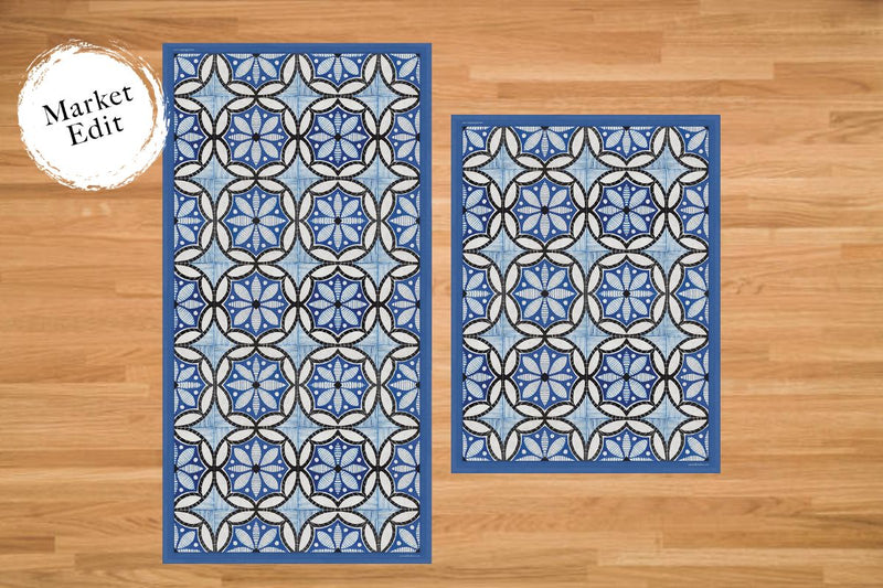 Caltagirone C Italian Vinyl Rug