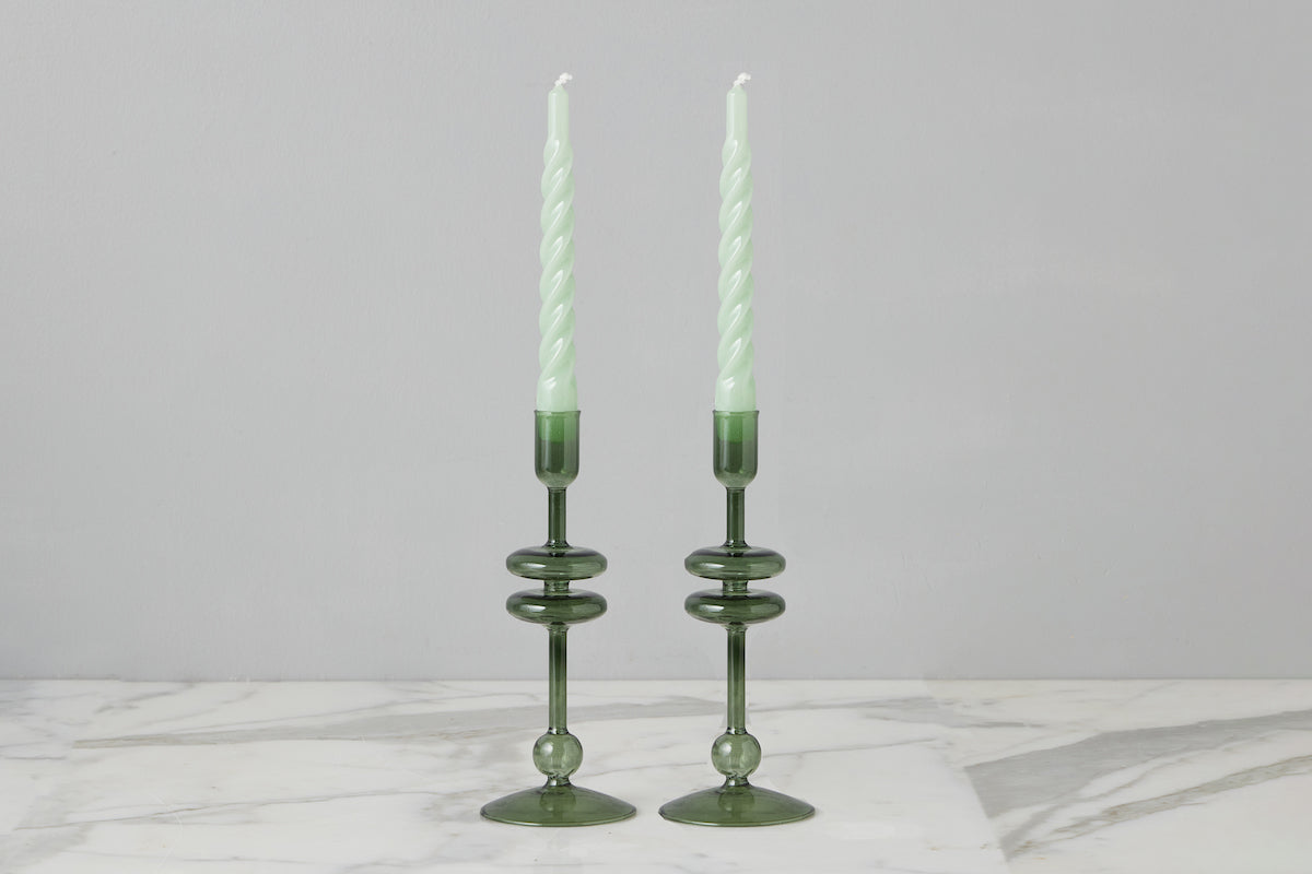 etúHOME Glass Candlestick - Thumbnail 4