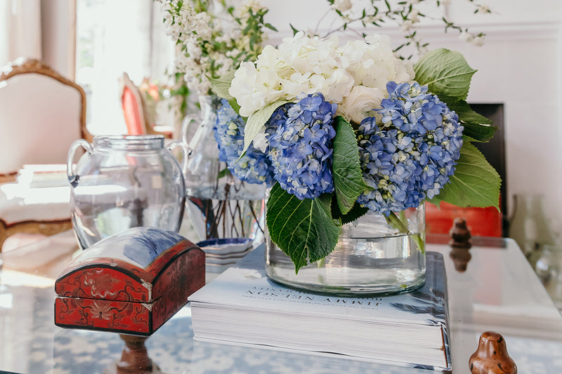 Clear Bloom Flower Vase