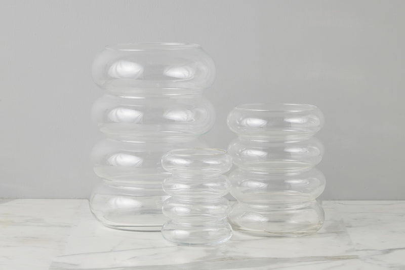 GEY464LC9 etuhome scalloped flower vase large