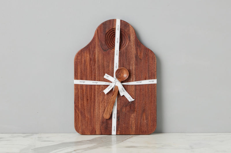 Dutch Dipping Board with Scoop, Large, Natural