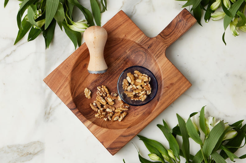 Mediterranean Nut & Seed Crusher, Beechwood