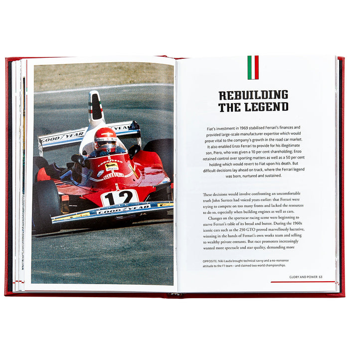 The Story of Ferrari, Leather Cover Edition