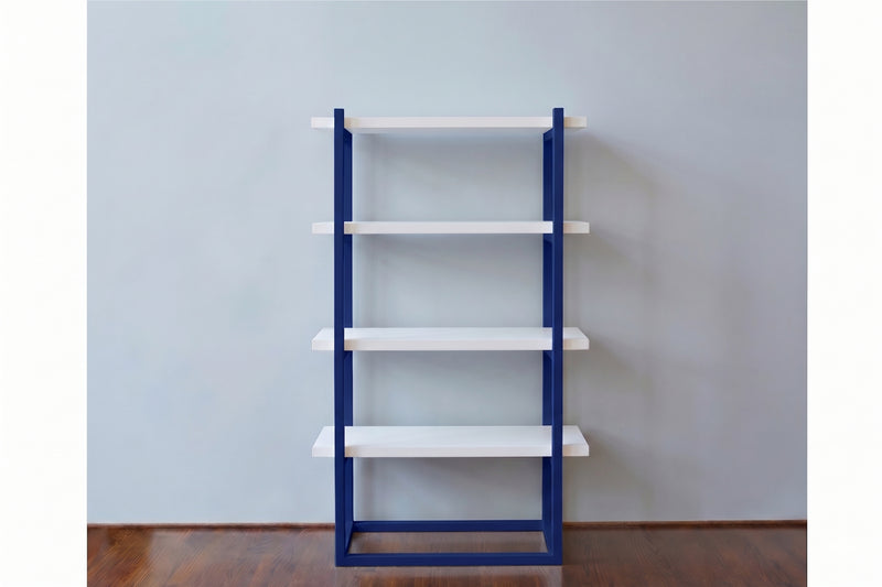 Navy with White, Pantry Shelf Unit