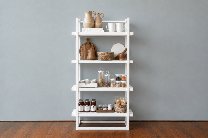 White with White, Pantry Shelf Unit