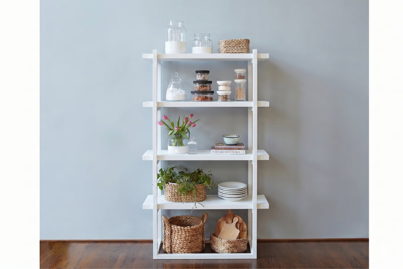 White with White, Pantry Shelf Unit
