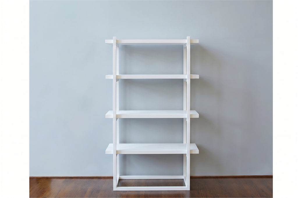 White Pantry Shelf Unit