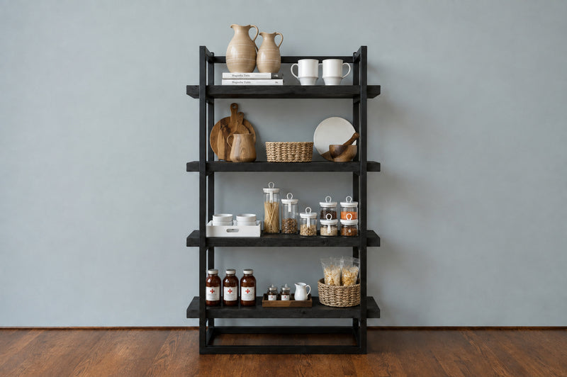 Black with Black, Pantry Shelf Unit