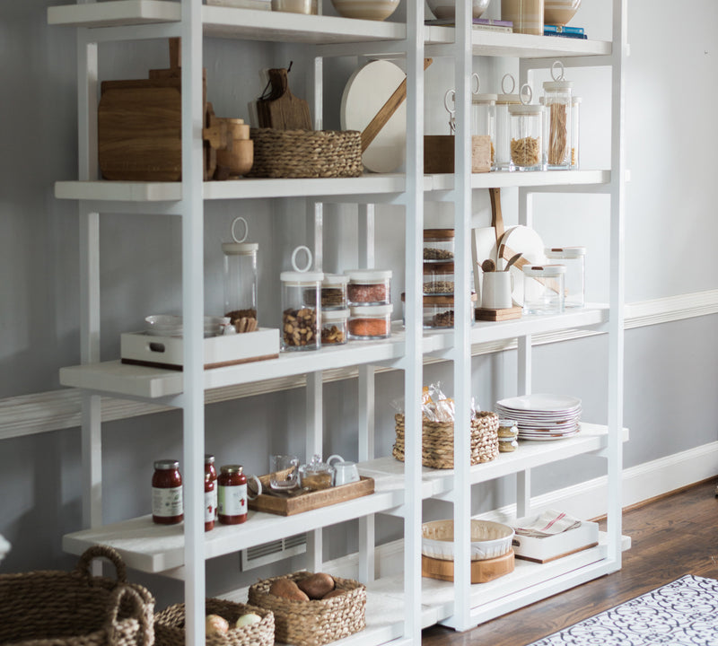 White with White, Pantry Shelf Unit