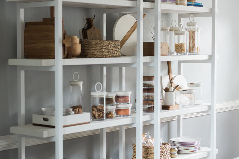 White with White, Pantry Shelf Unit