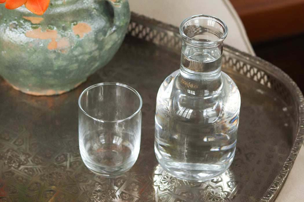 Mini Carafe Drinking Glass