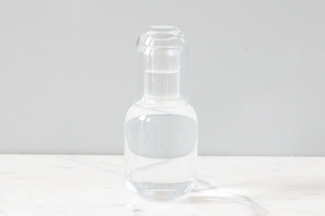 CHAHUA GLASS CONTAINER W/ DIVIDER (1000ML),茶花三格玻璃便當盒