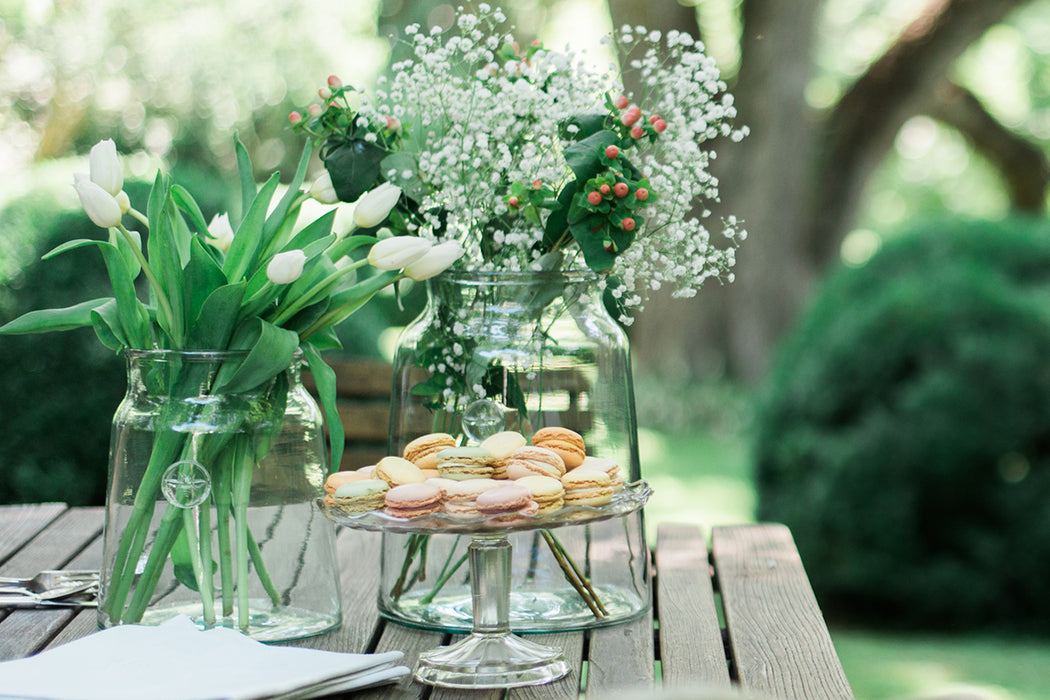 Recycled Glass French Mason Jar