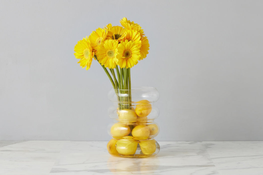 Scalloped Flower Vase