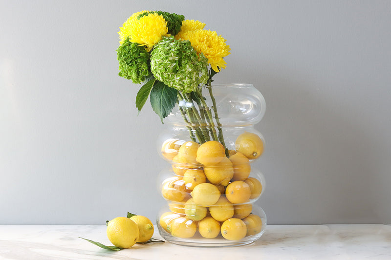 GEY464LC9 etuhome scalloped flower vase large