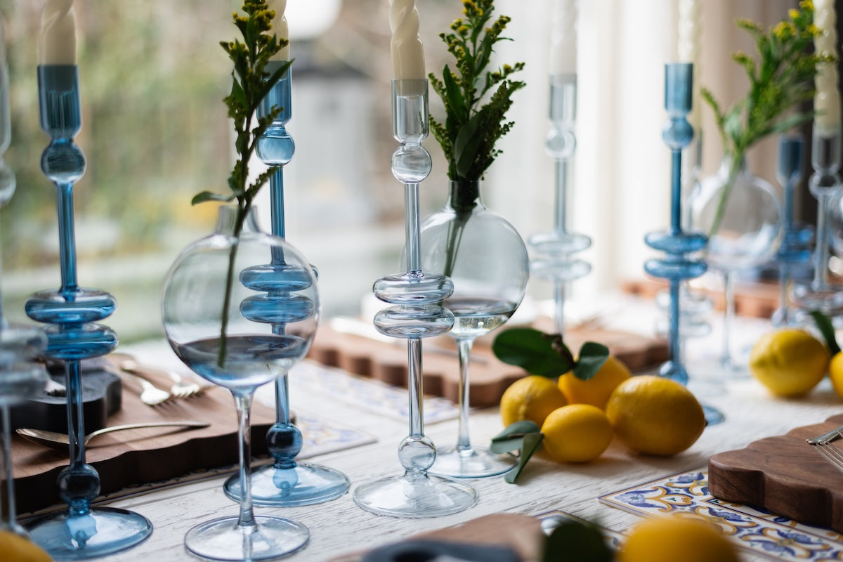 etúHOME Glass Candlesticks - Thumbnail 5
