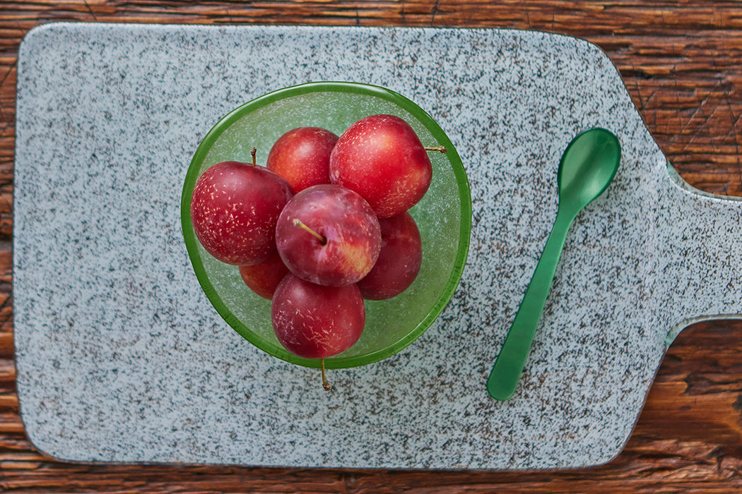 Glass Dipping Bowl, Green