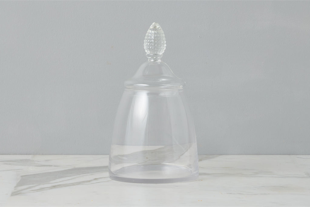 Glass Teardrop Jar Lid Medium