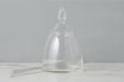 GMC601EC9 etuhome Glass Teardrop Jar Lid Large