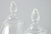 GMC601EC9 etuhome Glass Teardrop Jar Lid Large
