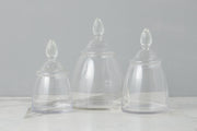 GMC601EC9 etuhome Glass Teardrop Jar Lid Large