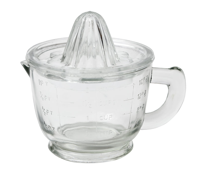 Bistro Glass Citrus Hand Press Juicer