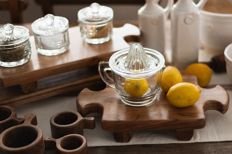 Bistro Glass Citrus Hand Press Juicer