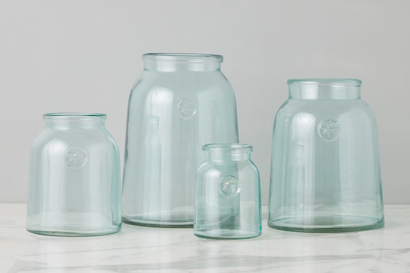 French Bee Mason Jar Vase