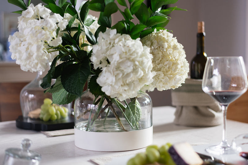 3-in-1 Glass Bloom Vase, Maritime Color Set