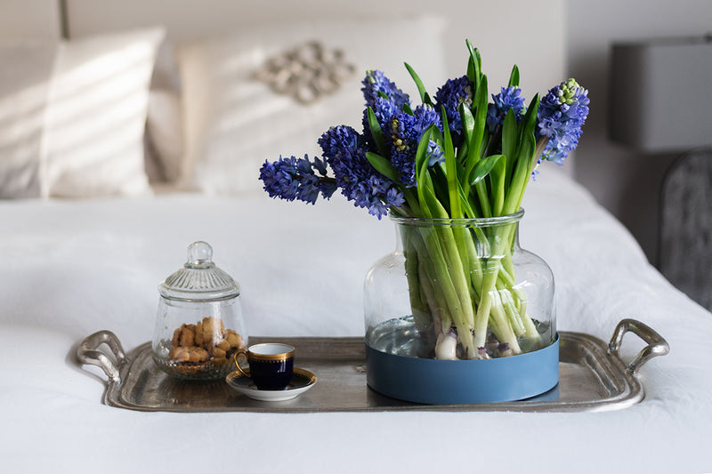 3-in-1 Glass Bloom Vase, Maritime Color Set