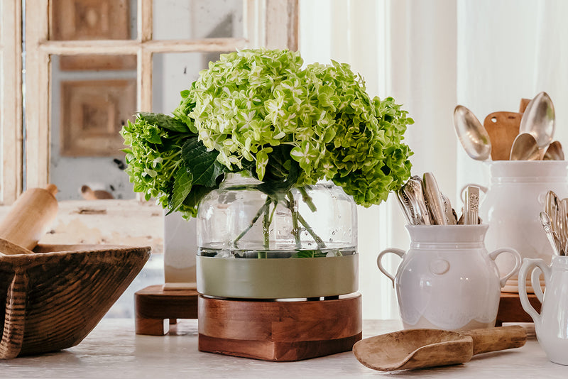 3-in-1 Glass Bloom Vase, Vineyard Color Set