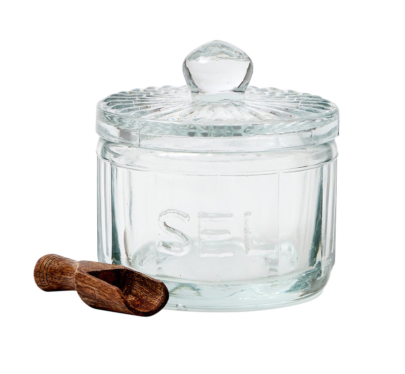 Bistro Glass Salt Cellar