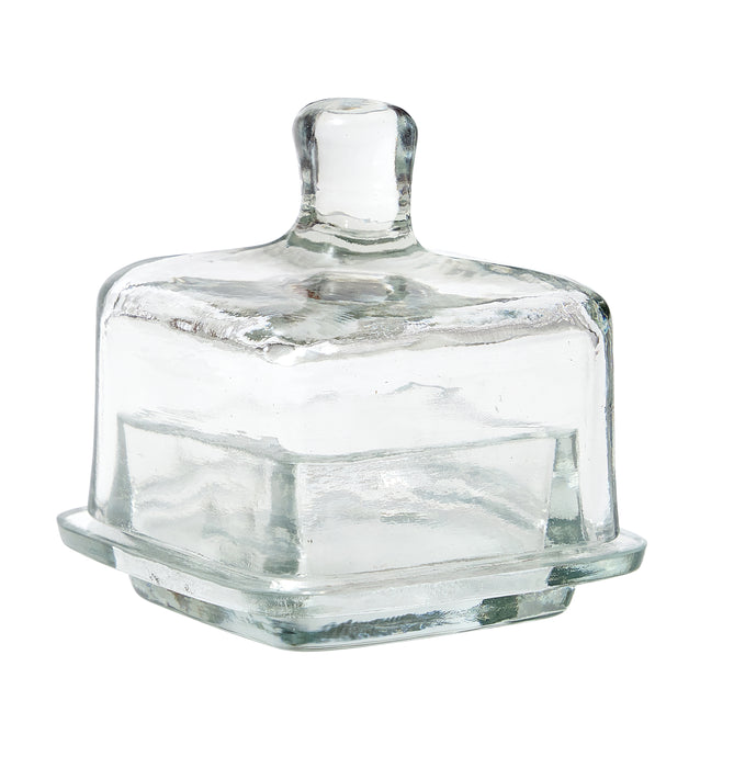 Bistro Glass Jam Jar, Square